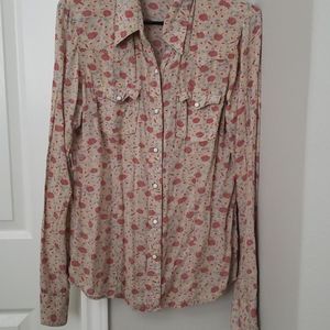 True Religion floral Blouse (Pre-owned)